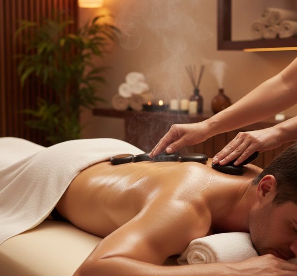 Silivri Masaj Spa Sıcak Taş Masajı ile Derin Rahatlama